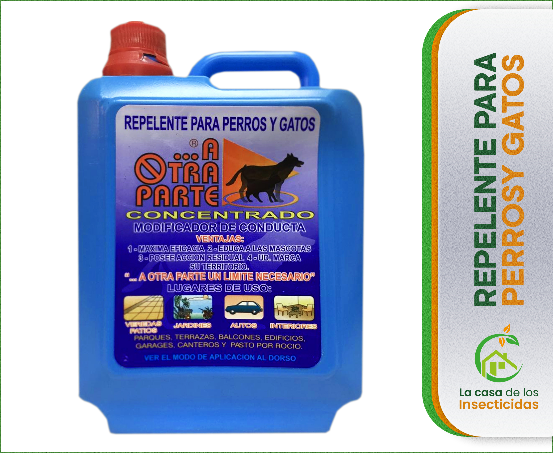 A Otra Parte repelente de perros y gatos 1000cc